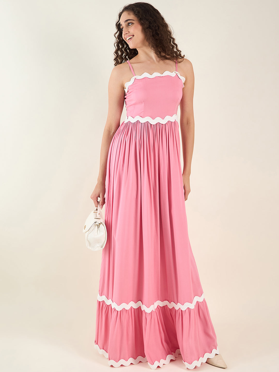 AAYU Noir Grace Sleeveless Maxi Dress