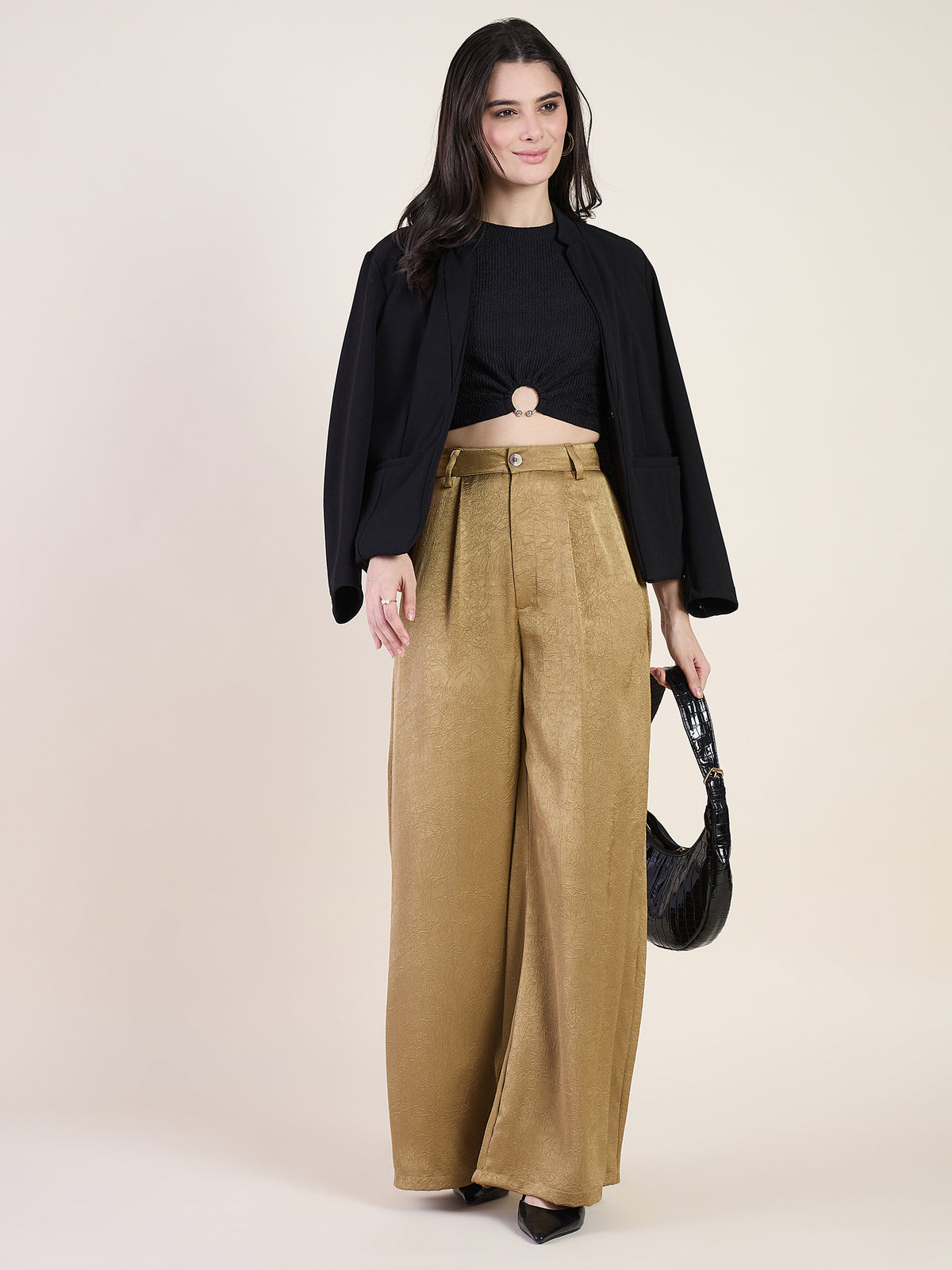 Aura Pleated Trousers