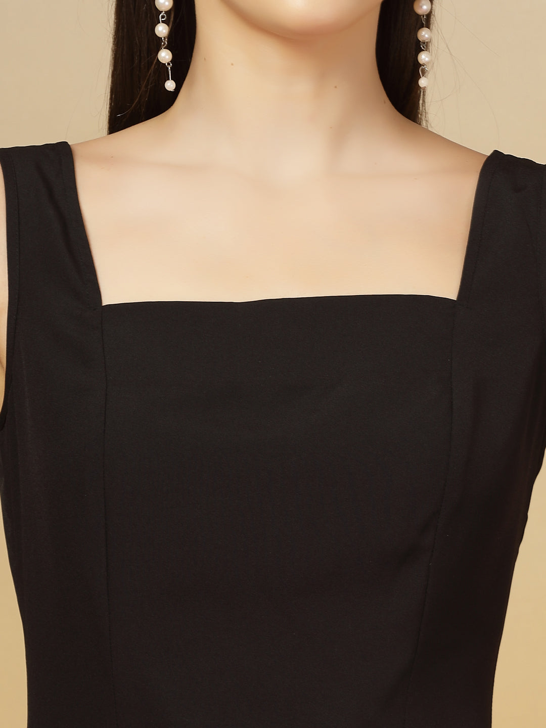 Aayu Grace Square Neck Midi Dress