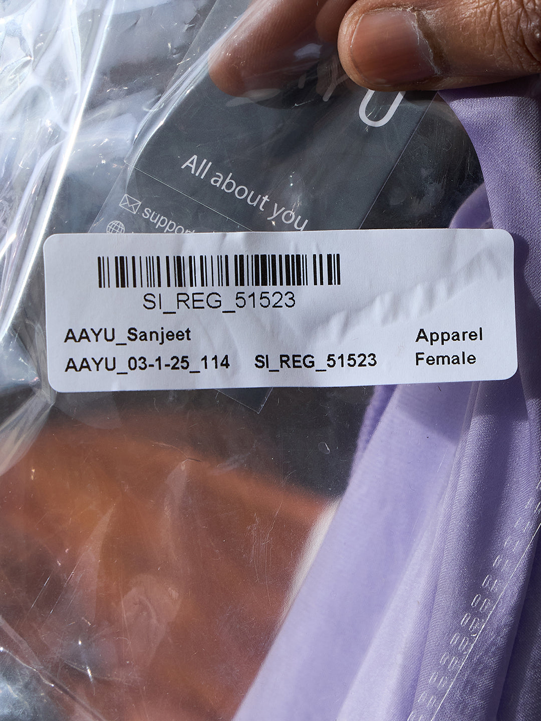 Aayu Women’s Satin A-Line Mini Dress