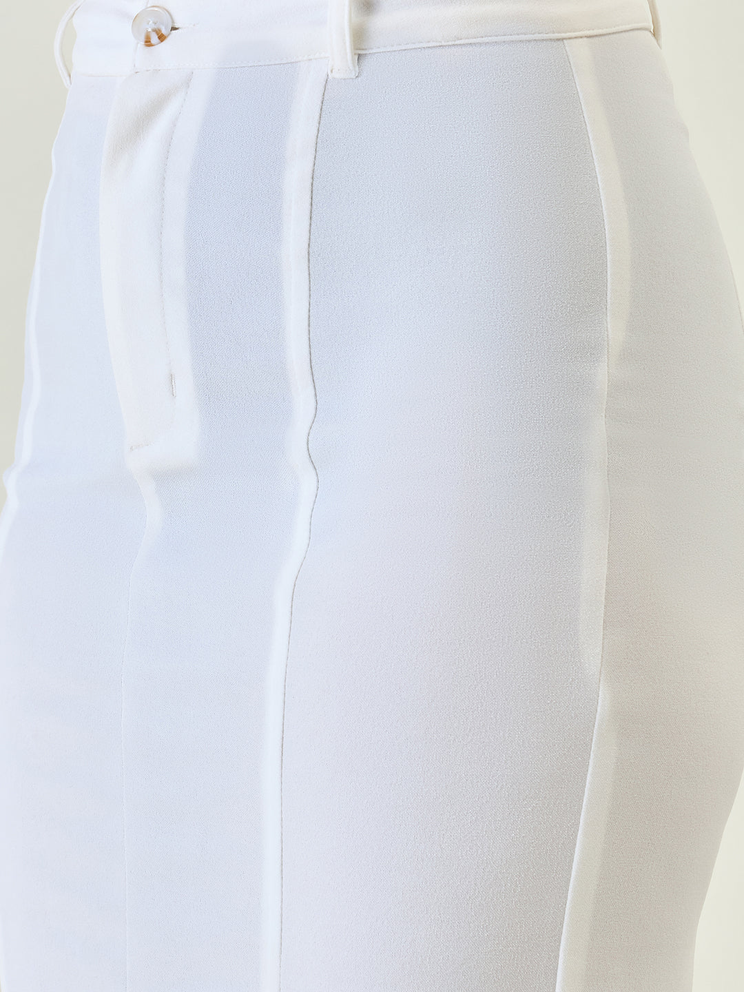 Collared Crop Top and Skirt Co-ord Set