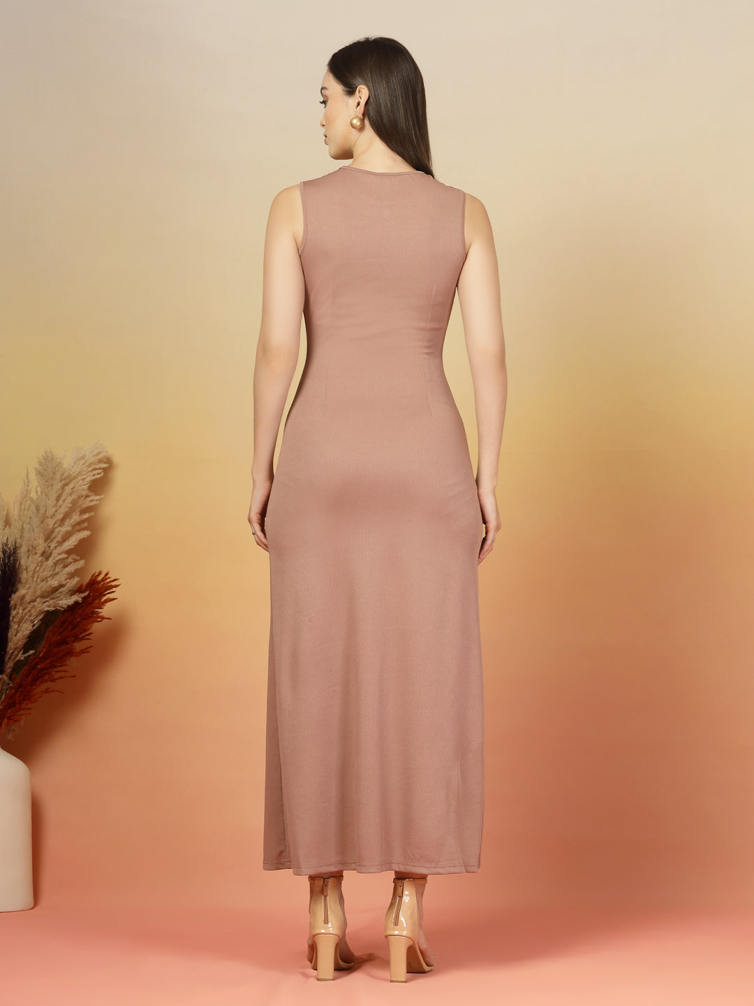 Midnight Grace Bodycon Maxi Dress