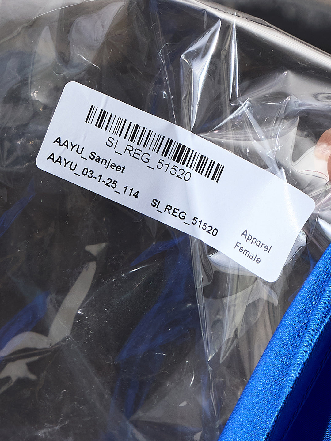 AAYU Satin Puff Sleeve Midi Dress