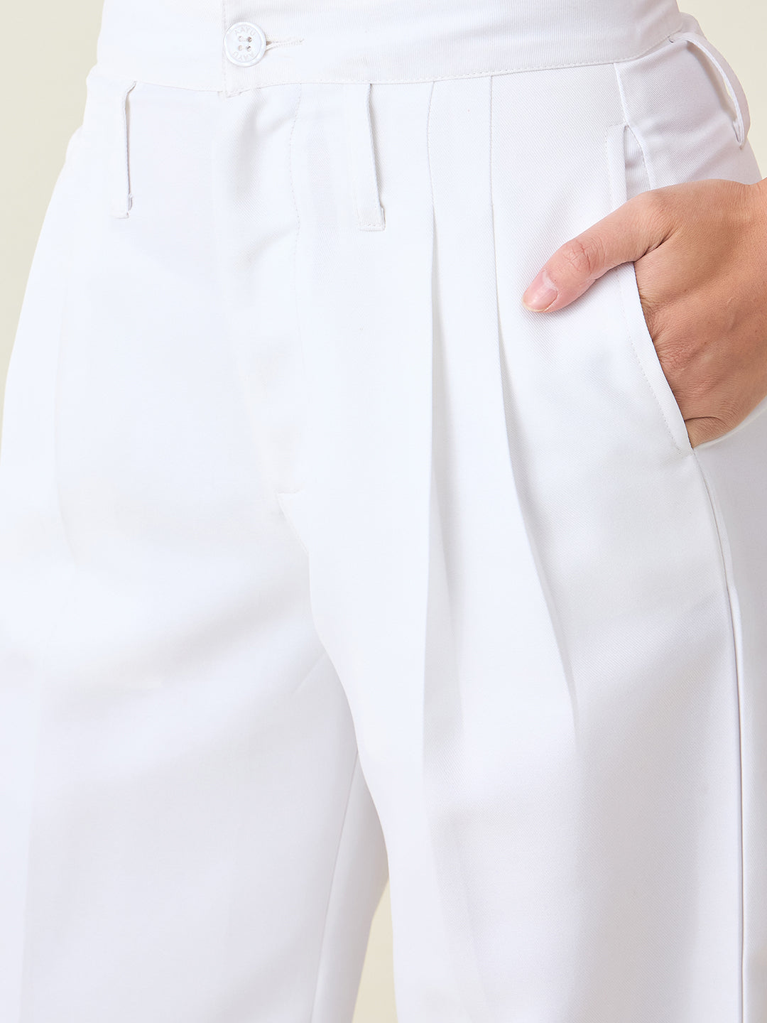 Sleeveless Waistcoat Wrap Top and Trouser Set