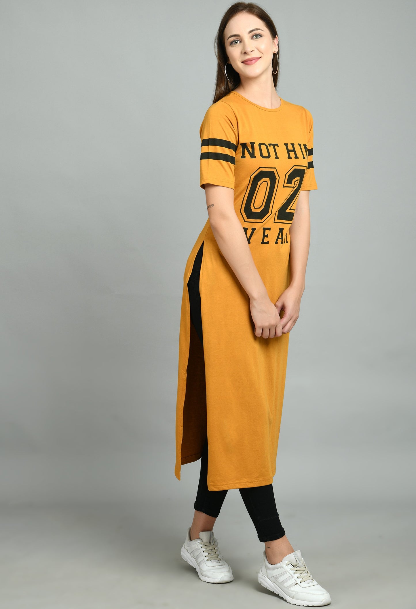 Aayu Women A-line T shirt Dress