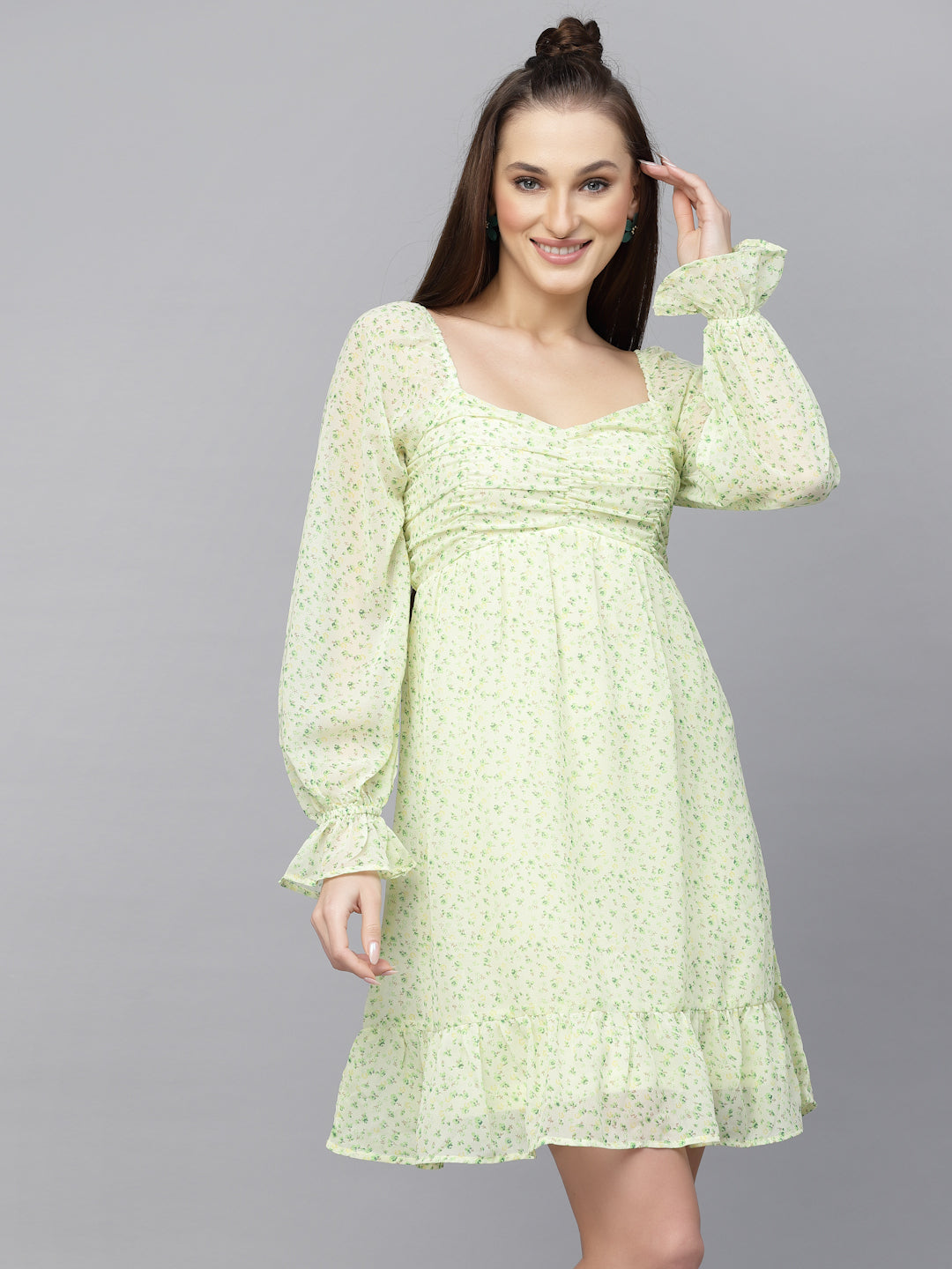 Women Fit and Flare Dress Aayu Creation Pvt Ltd. Women Fit and Flare Dress Aayu Creation Pvt Ltd.
