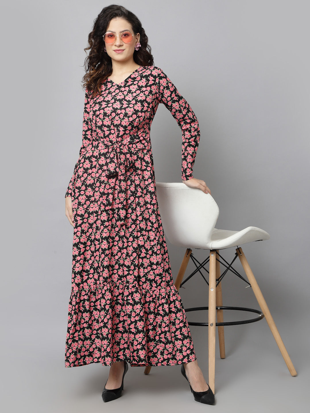 Aayu Women Floral Print Dress