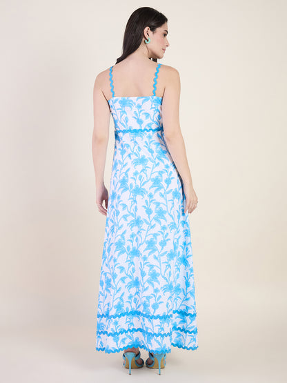Althea Printed Ric Rac Maxi