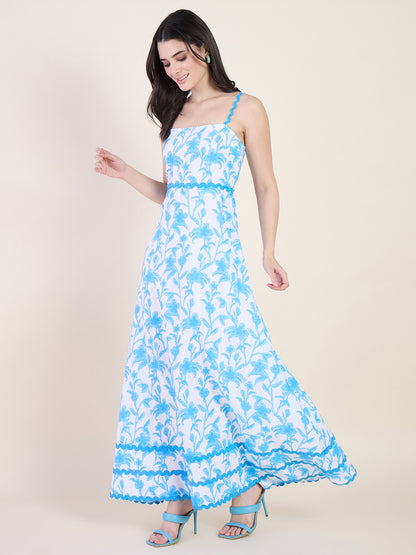 Althea Printed Ric Rac Maxi