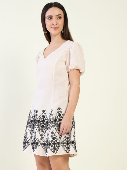 Elena Artisan Mini Dress