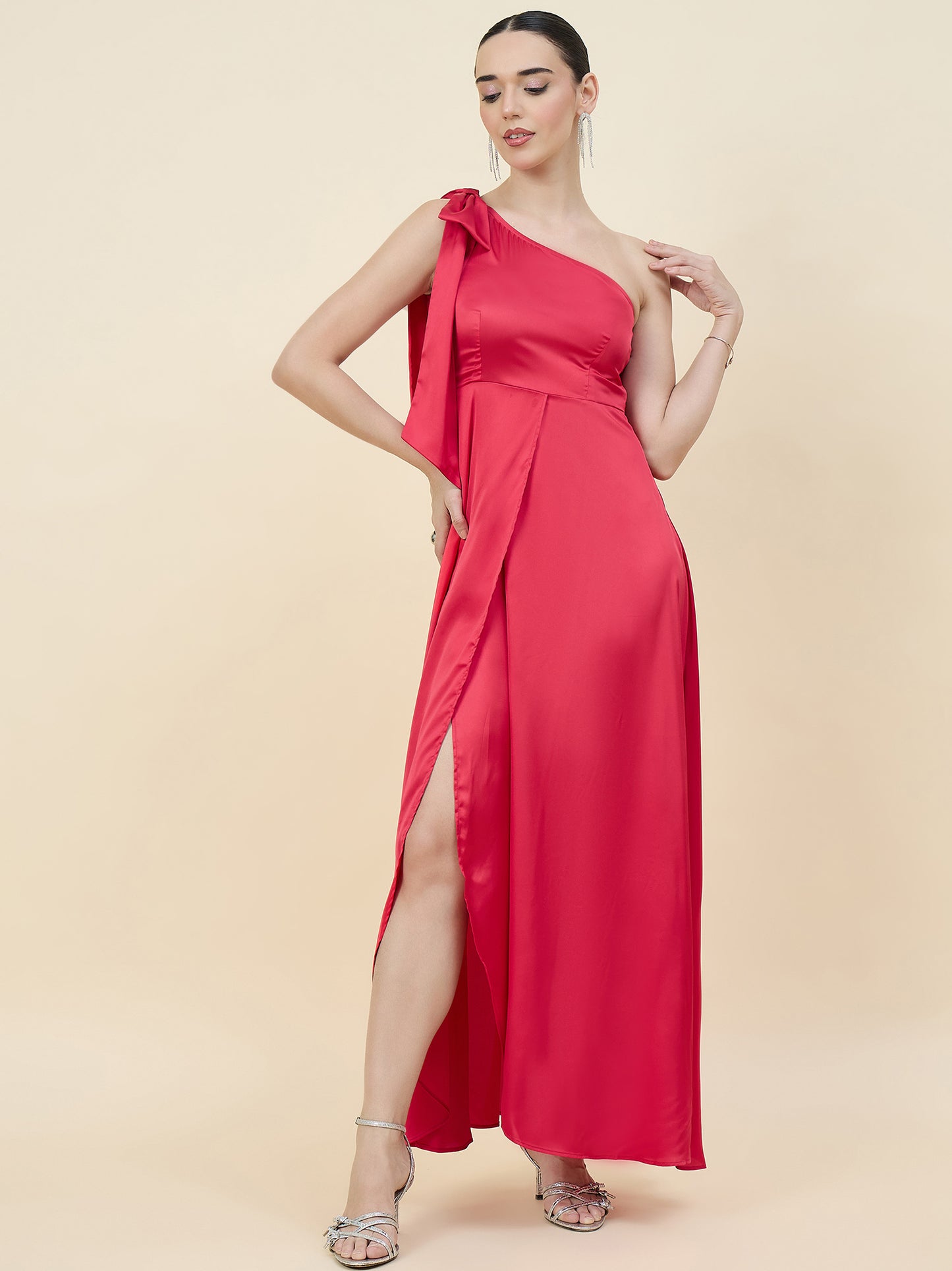 Amara Satin Gala Dress