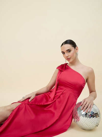 Amara Satin Gala Dress