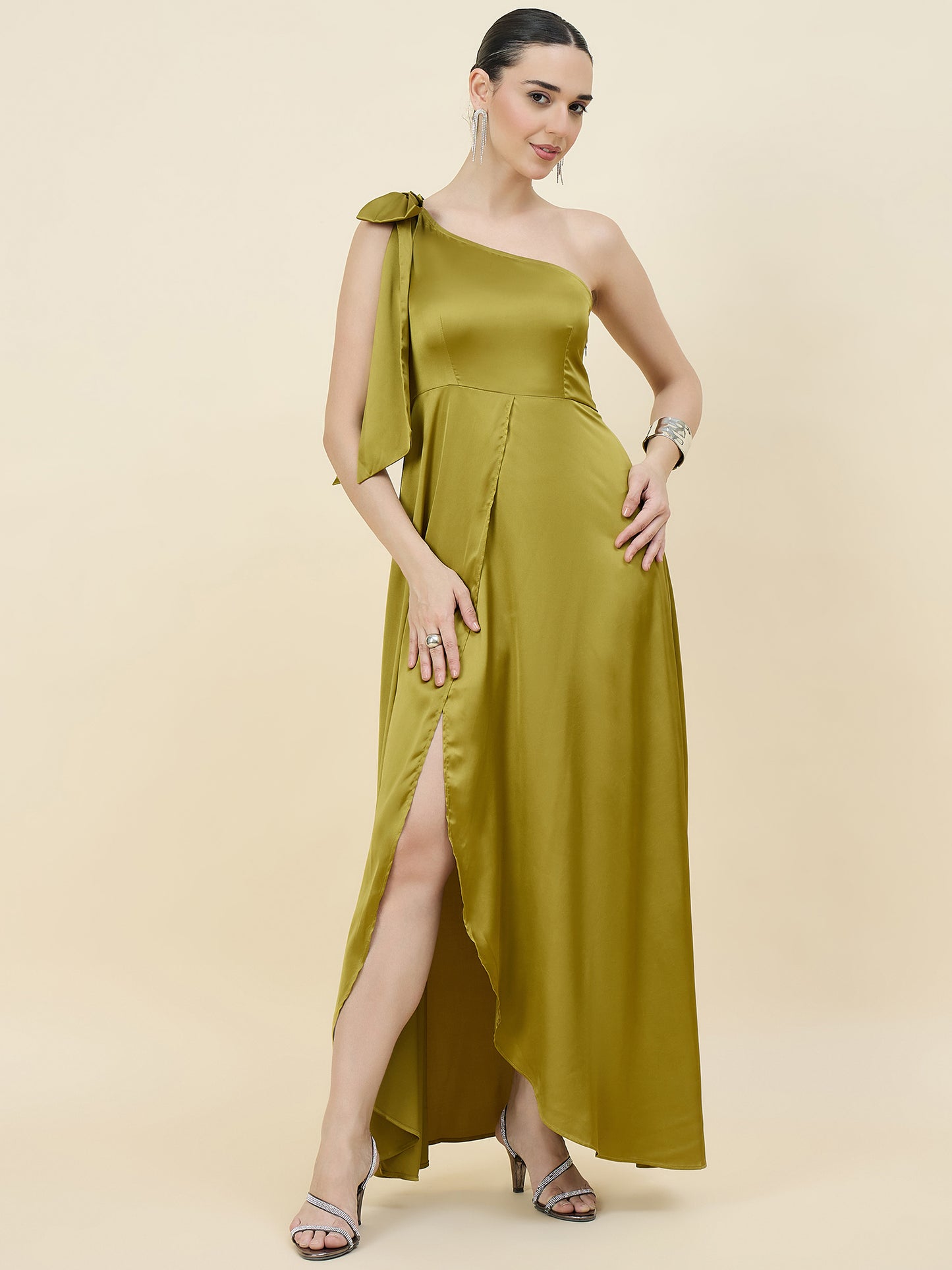 Amara Satin Gala Dress