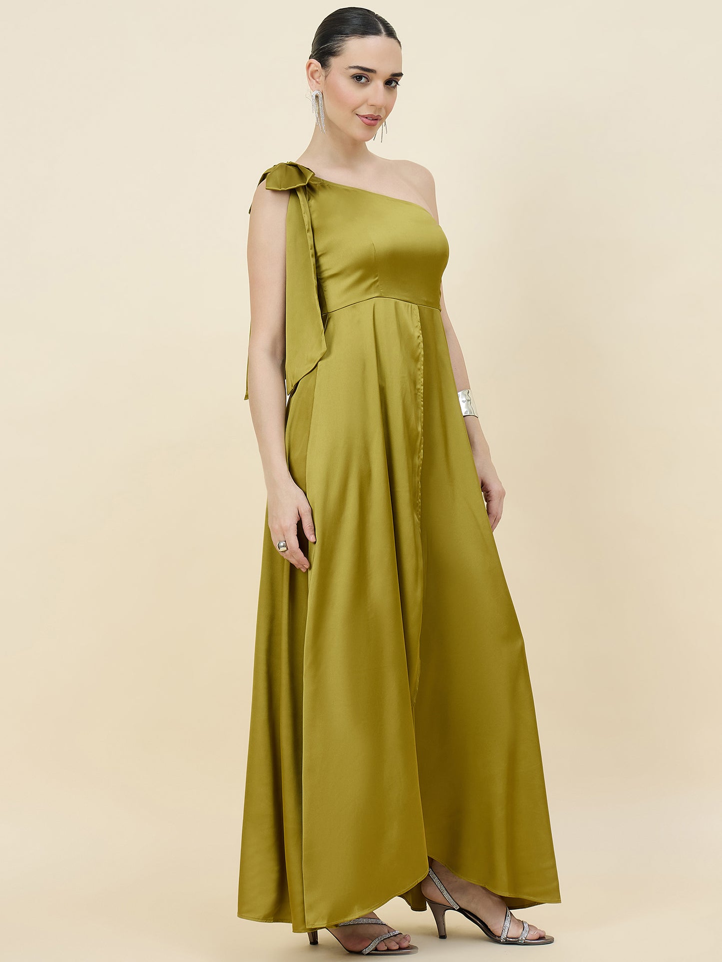 Amara Satin Gala Dress
