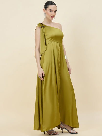 Amara Satin Gala Dress