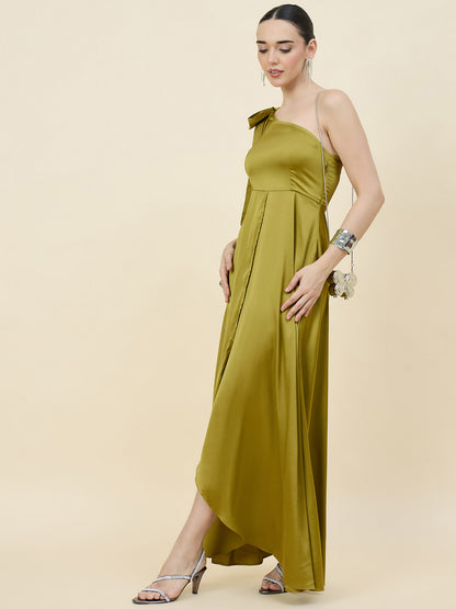 Amara Satin Gala Dress