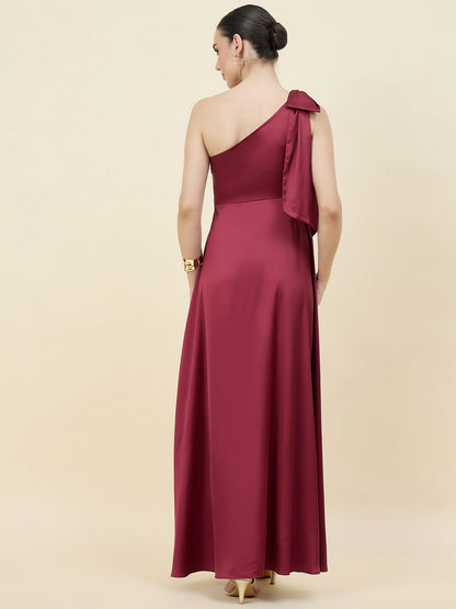 Amara Satin Gala Dress