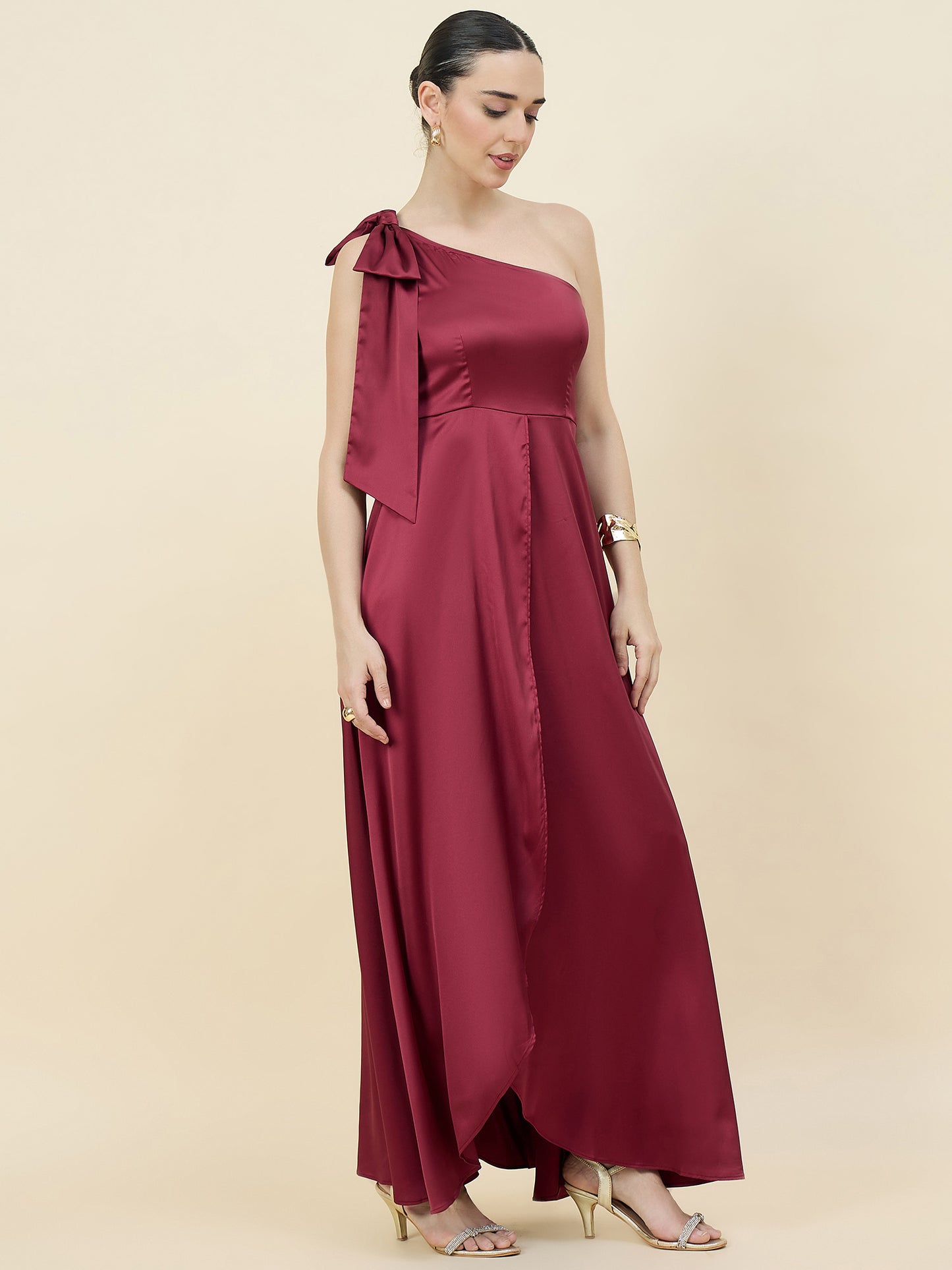 Amara Satin Gala Dress