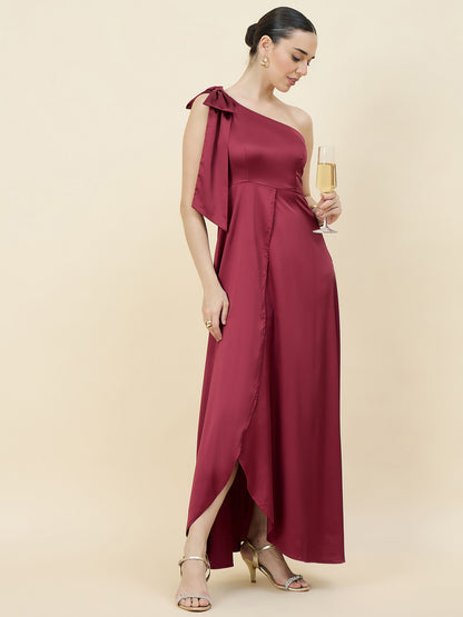 Amara Satin Gala Dress