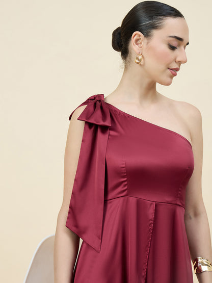 Amara Satin Gala Dress