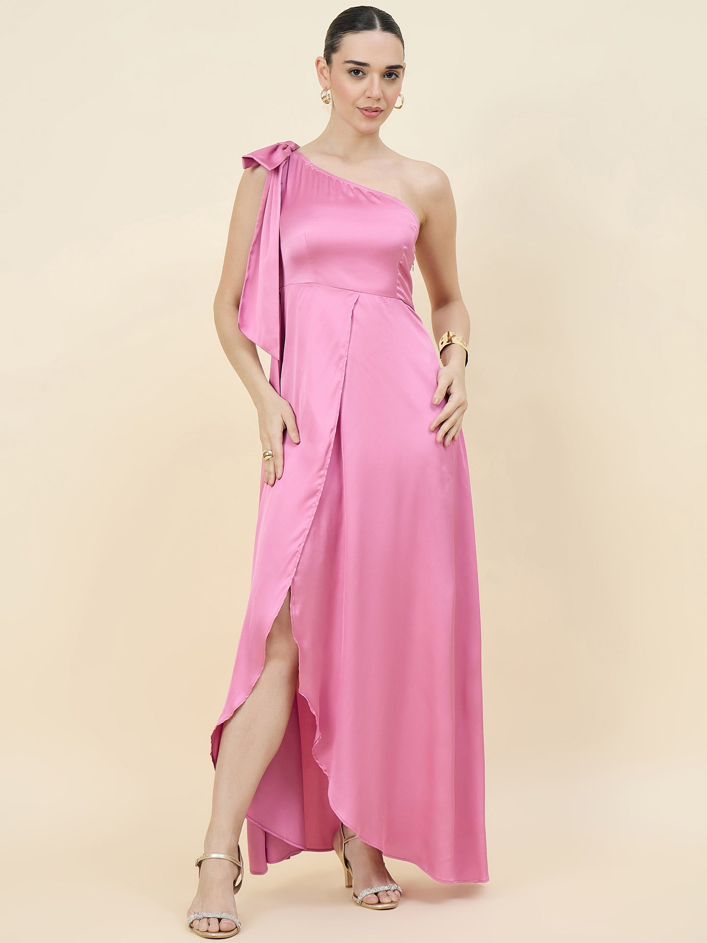Amara Satin Gala Dress