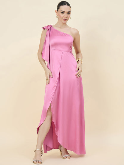 Amara Satin Gala Dress