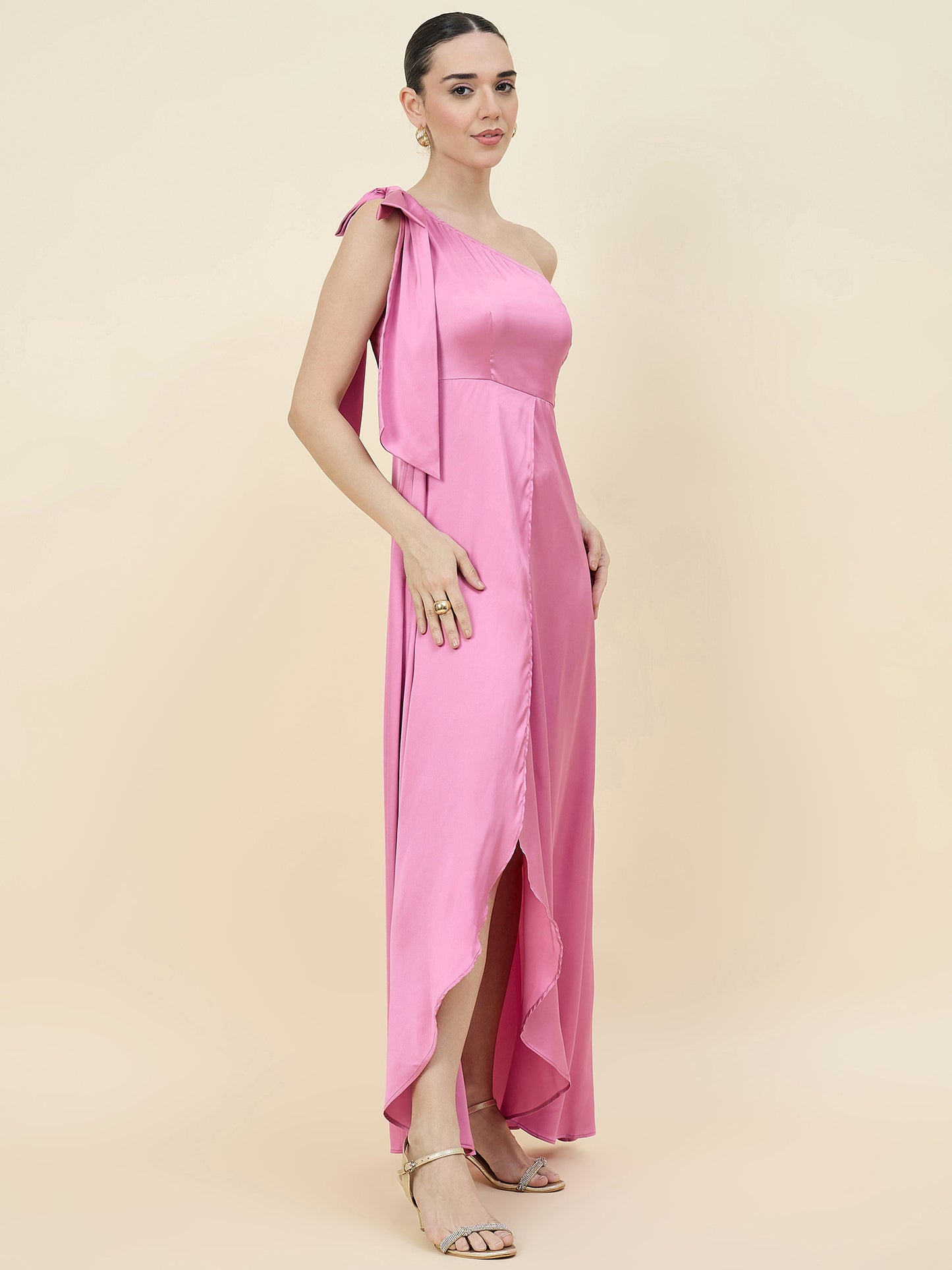 Amara Satin Gala Dress