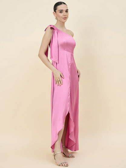 Amara Satin Gala Dress