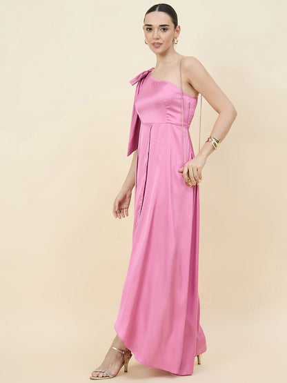 Amara Satin Gala Dress