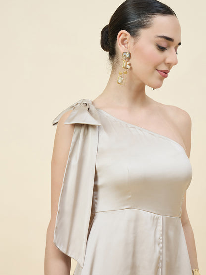 Amara Satin Gala Dress