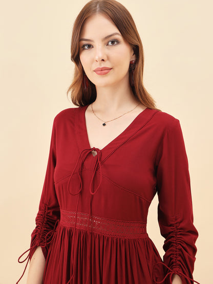 Inaya Tiered Gala Dress