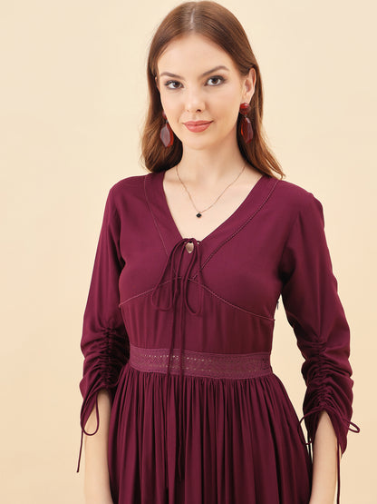 Inaya Tiered Gala Dress