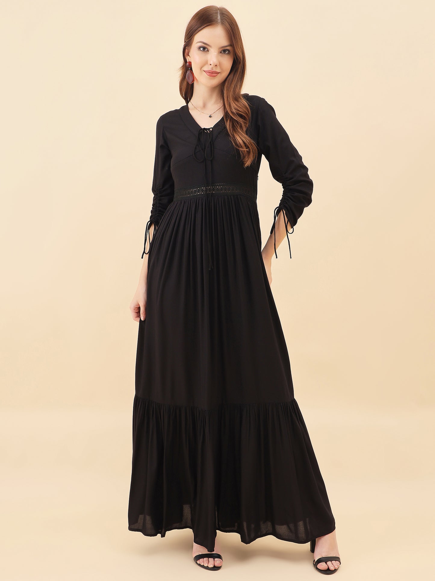 Inaya Tiered Gala Dress