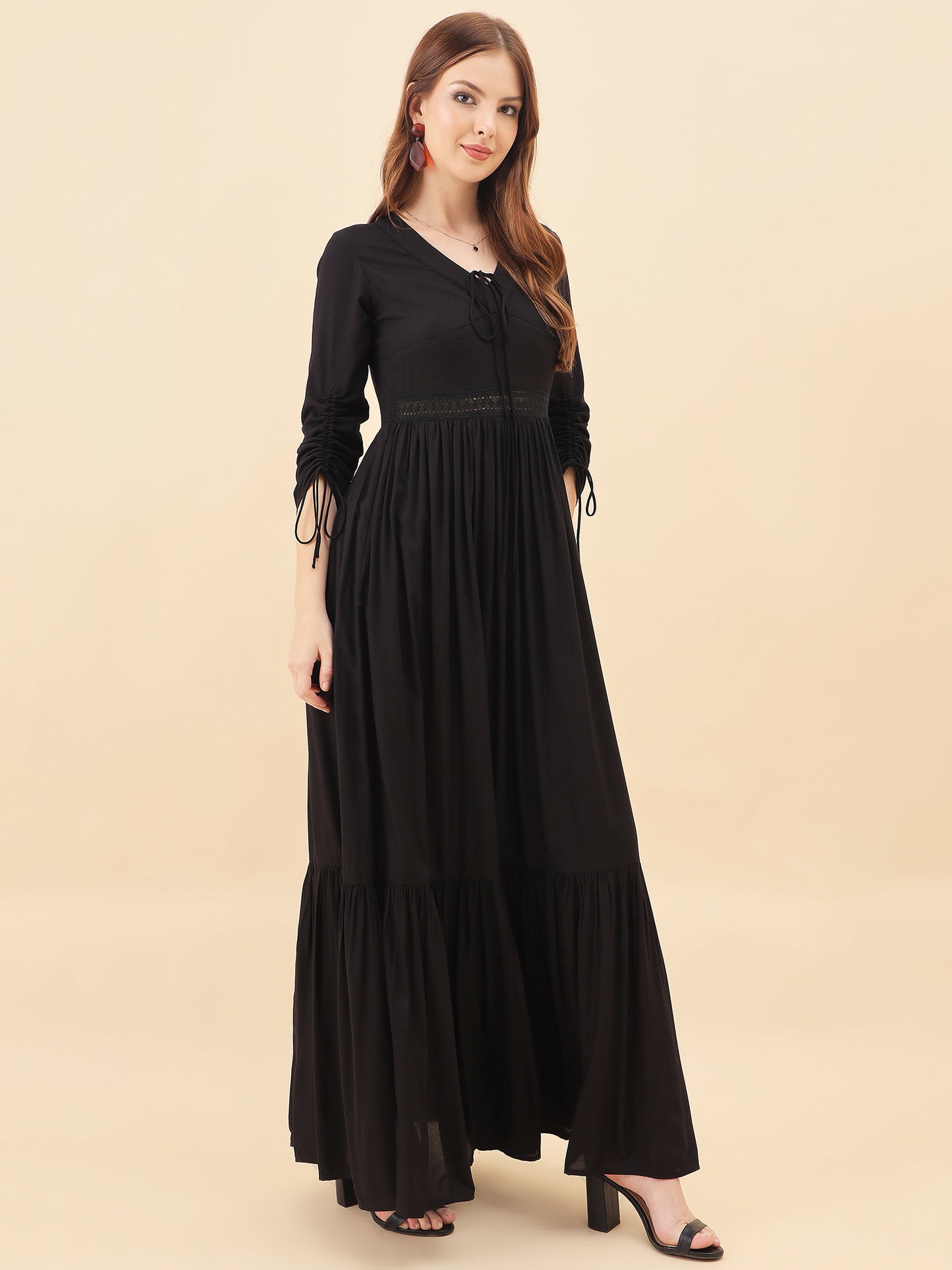 Inaya Tiered Gala Dress