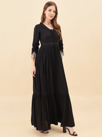 Inaya Tiered Gala Dress
