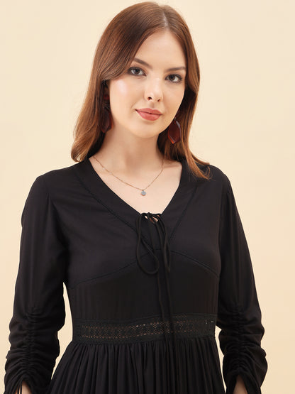 Inaya Tiered Gala Dress