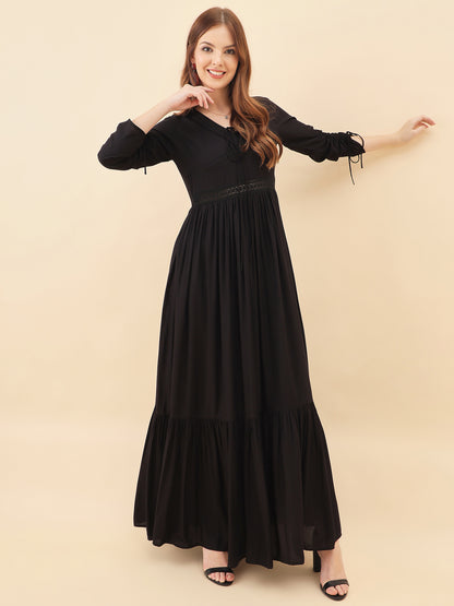 Inaya Tiered Gala Dress