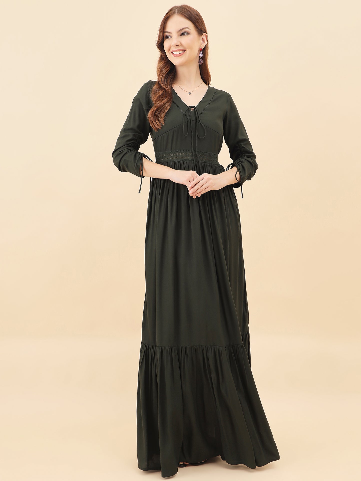 Inaya Tiered Gala Dress