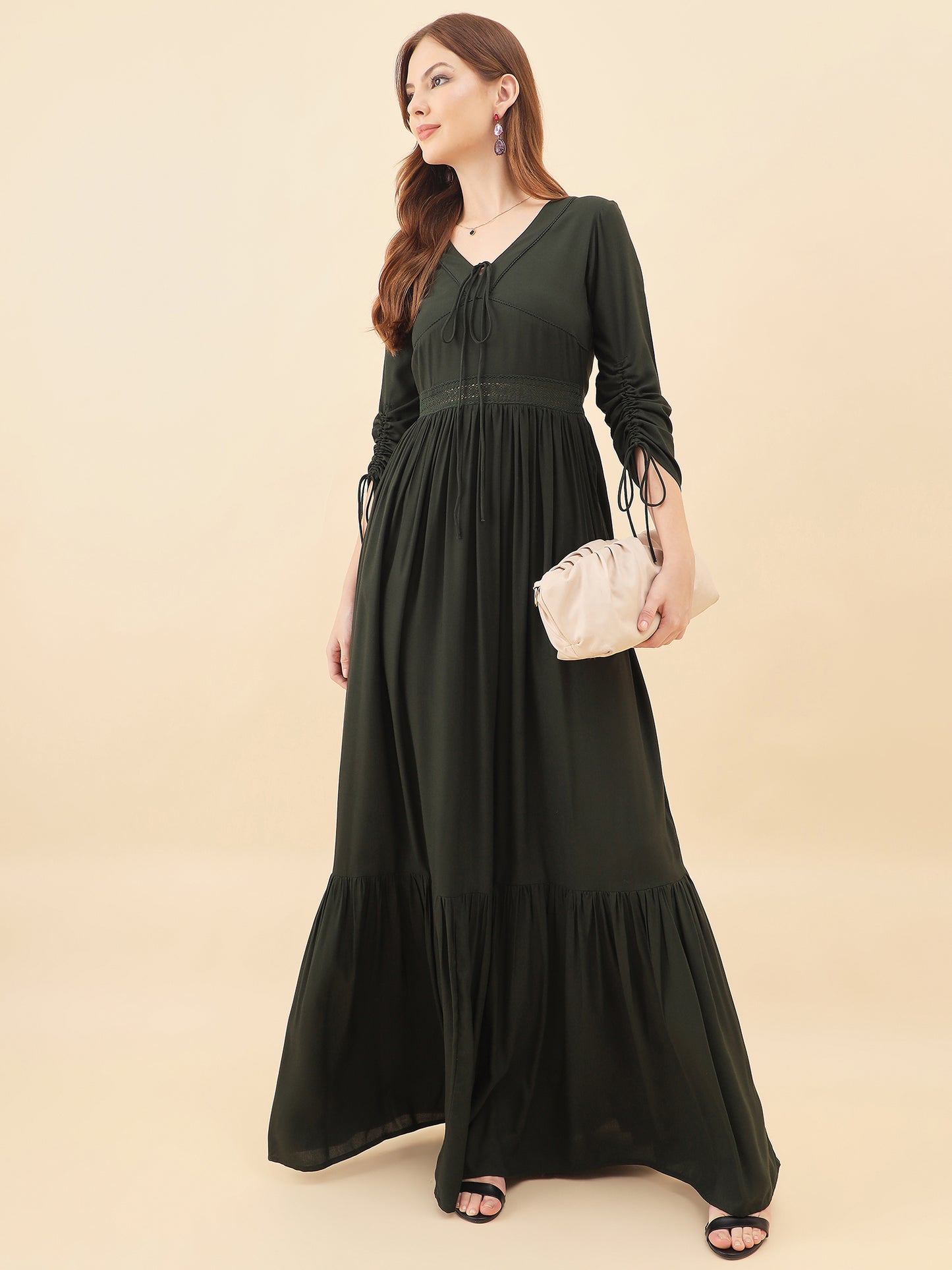 Inaya Tiered Gala Dress