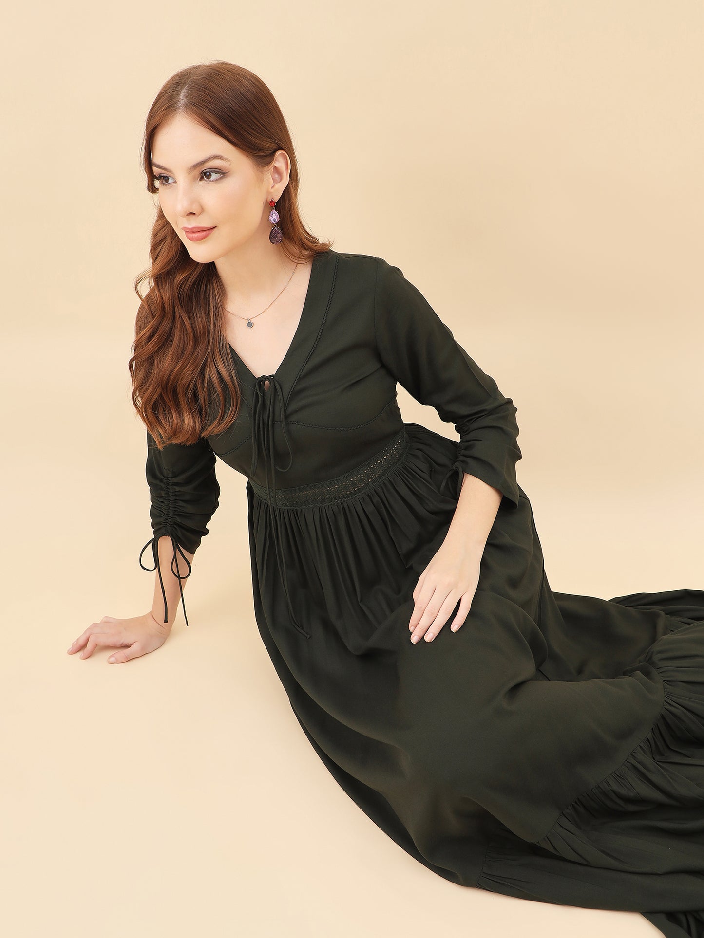 Inaya Tiered Gala Dress