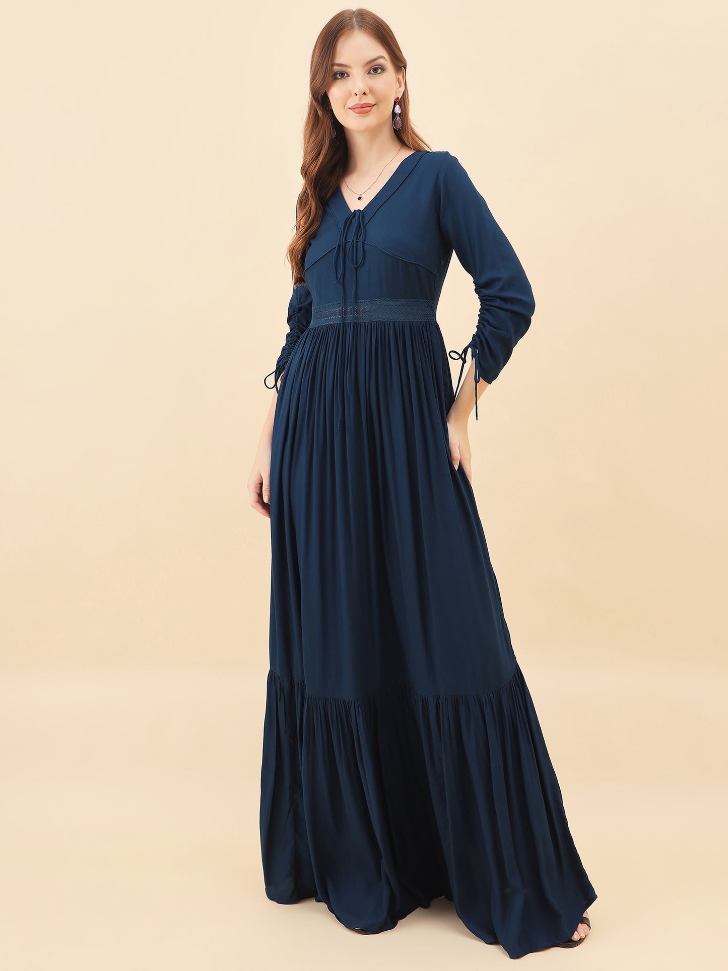 Inaya Tiered Gala Dress