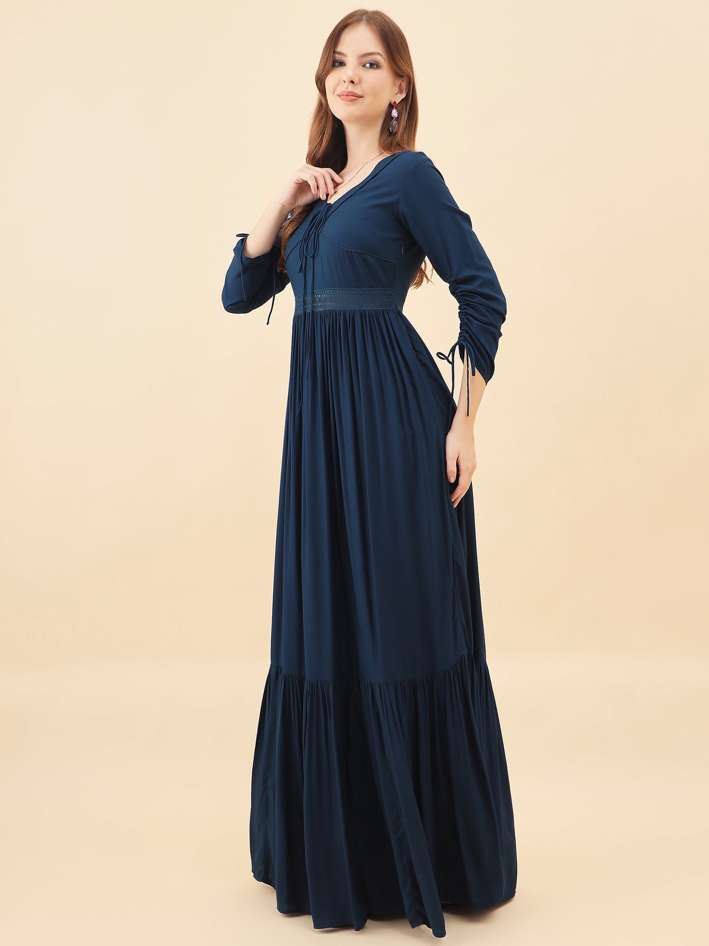 Inaya Tiered Gala Dress