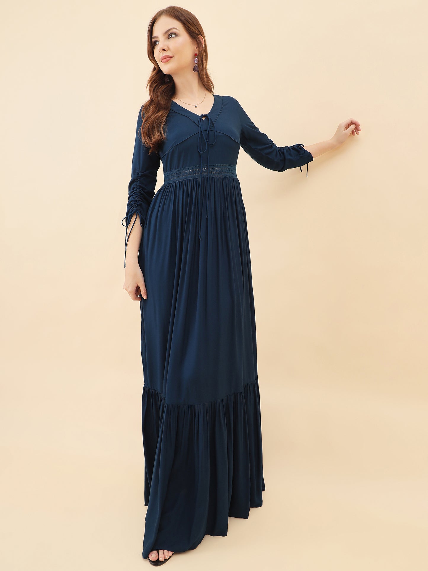 Inaya Tiered Gala Dress