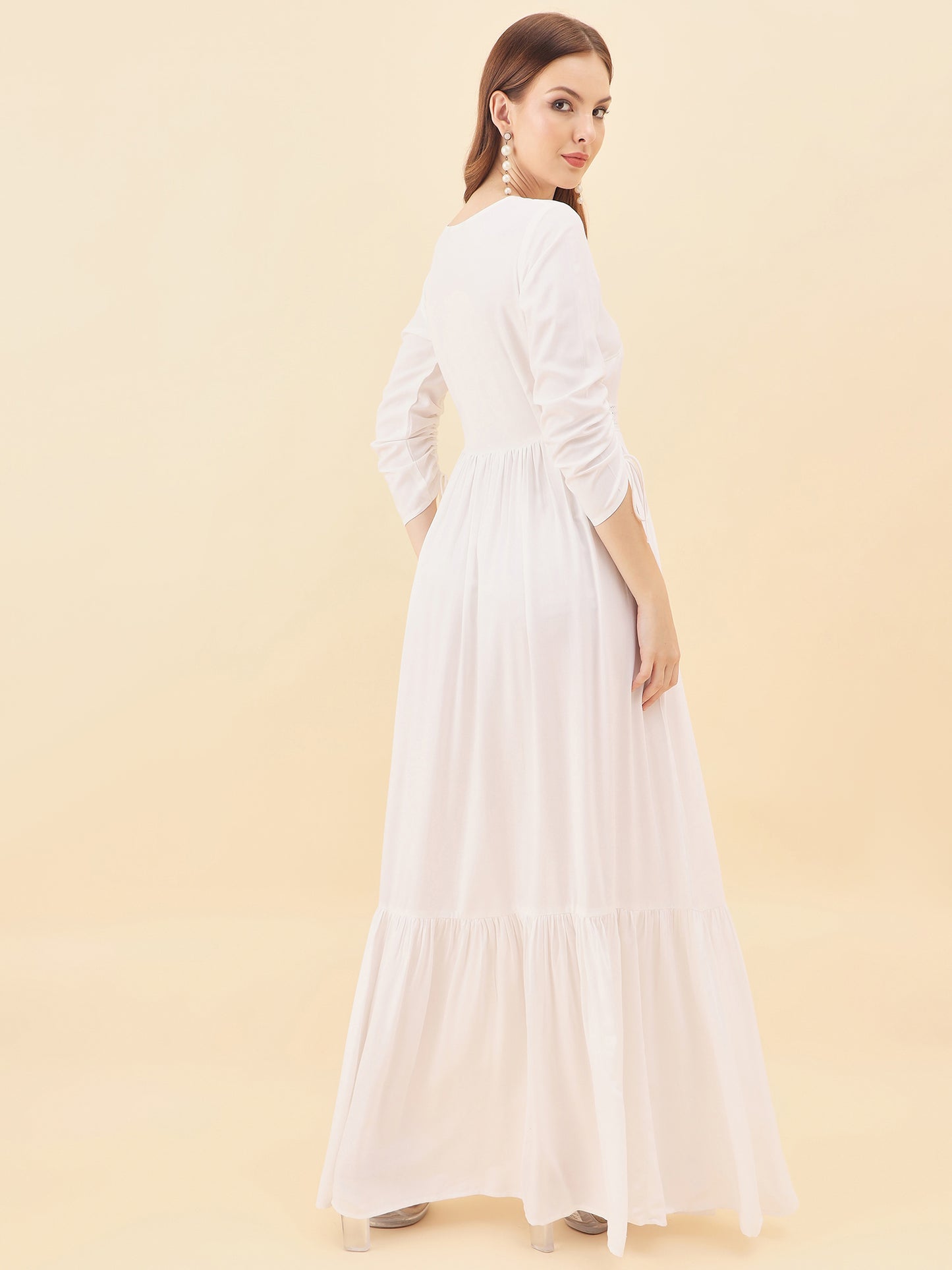 Inaya Tiered Gala Dress