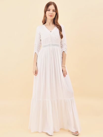 Inaya Tiered Gala Dress