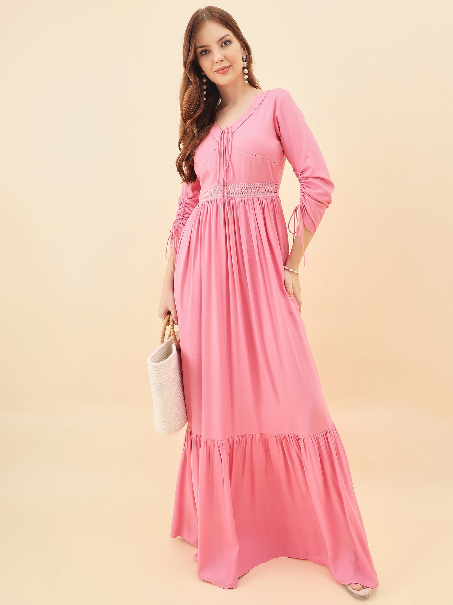 Inaya Tiered Gala Dress