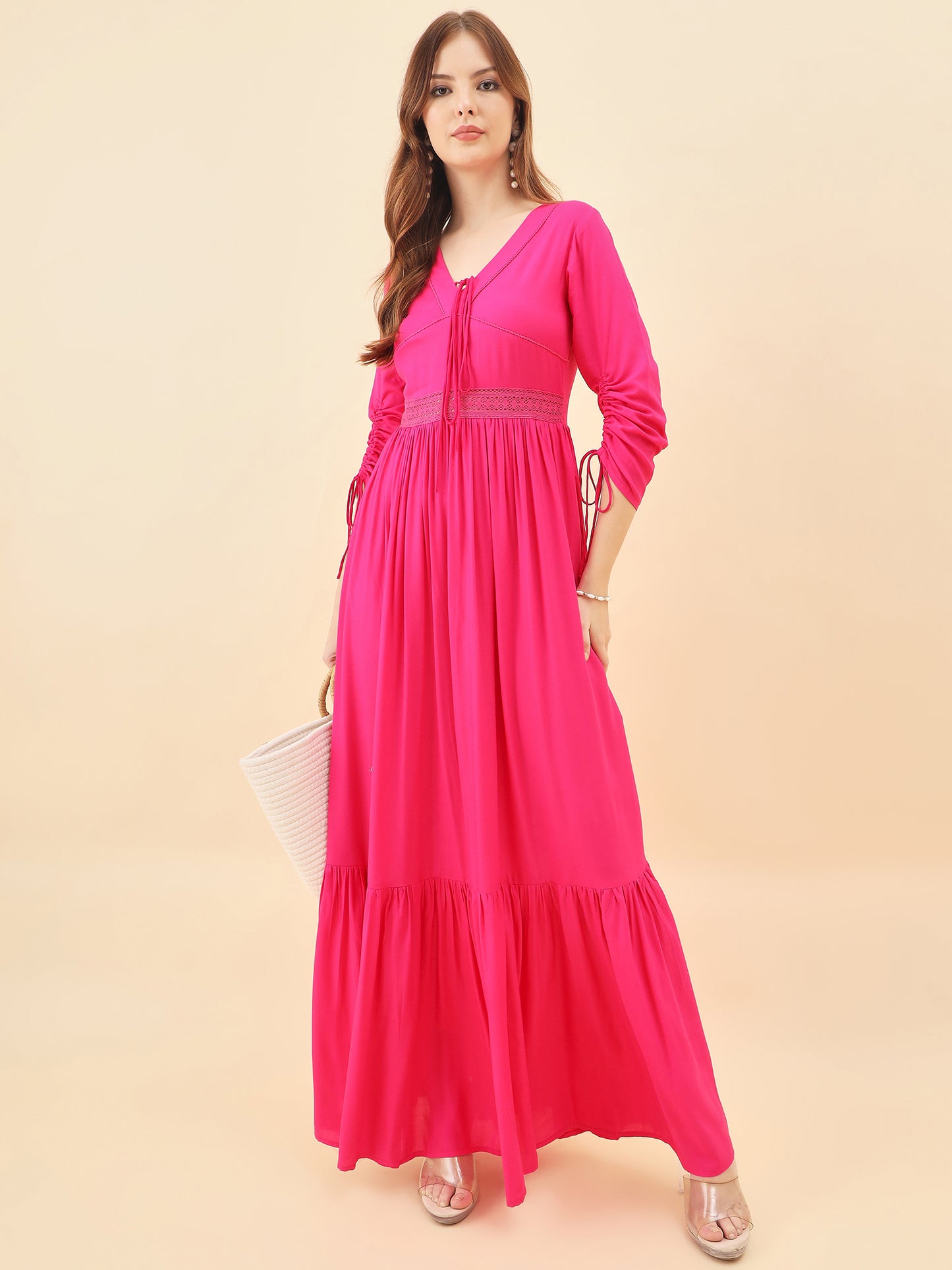 Inaya Tiered Gala Dress