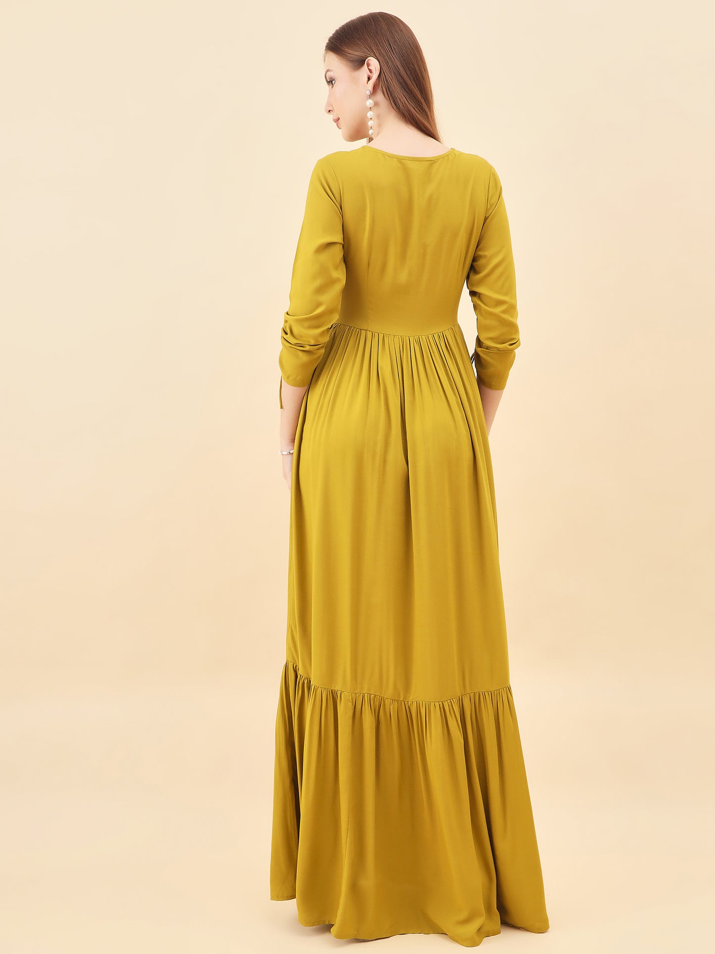 Inaya Tiered Gala Dress