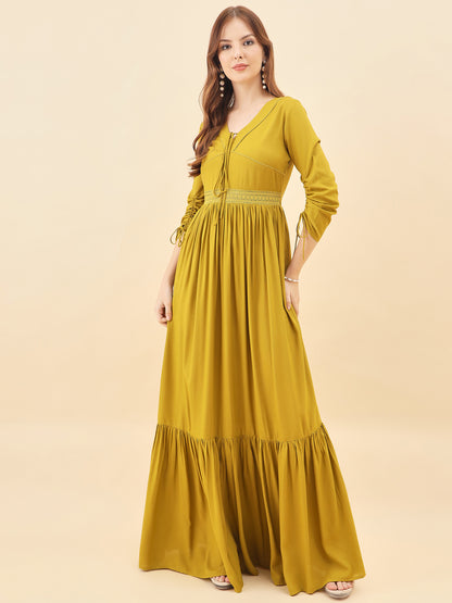 Inaya Tiered Gala Dress
