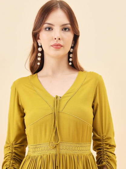 Inaya Tiered Gala Dress